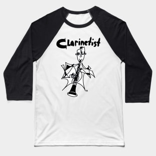 Clarinetist (Male) by Pollux Baseball T-Shirt